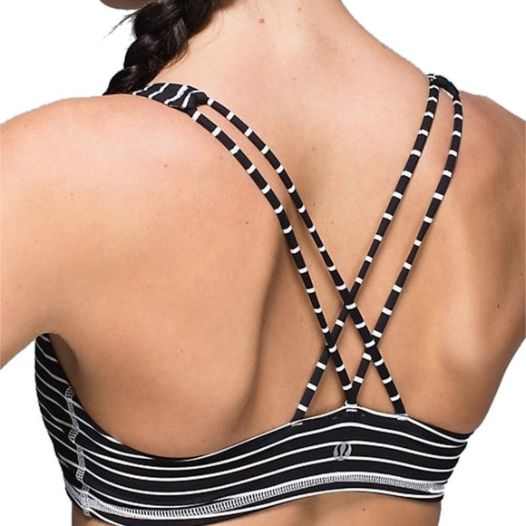 lululemon athletica Other - lululemon Striped Free to be Bra